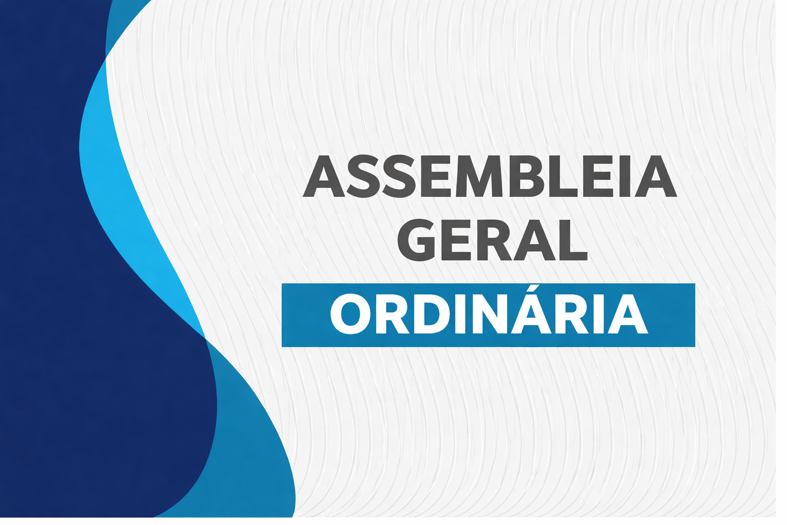 Imagem com texto assembleia extraordinaria